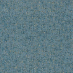 Casadeco Kopottas fal hatású modern kék vlies tapéta arany fénnyel 1930 Jazz Azur 53 cm X 10 m