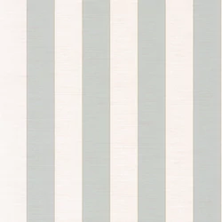 Casadeco Elegáns csíkos zöld vinyl tapéta Five O'Clock Stripe Vert Amande 53 cm X 10 m