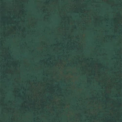 Casadeco Elegáns sötétzöld vlies tapéta kőhatású mintázattal Prague Stone Uni Foret 53 cm X 10 m