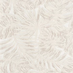 Casadeco Pálmalevél mintás bézs vinyl tapéta Granada Beige 53 cm X 10 m