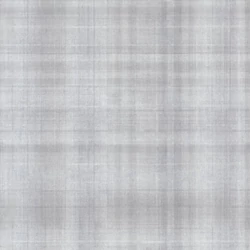 Casadeco Skótkockás szövethatású szürke vinyl tapéta Tartan Gris Duvet 53 cm X 10 m