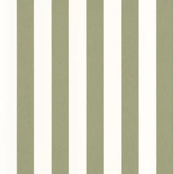 Casadeco Csíkos klasszikus zöld vlies tapéta Olympe Olive 53 cm X 10 m