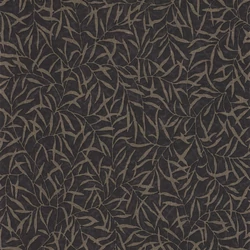 Casadeco Bambusz mintás elegáns fekete vinyl tapéta Bambu Noir Reglisse 53 cm X 10 m