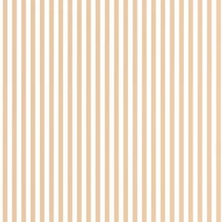 Casadeco Vékony csíkos barna vlies tapéta My Little World Rayure Beige Camel 53 cm X 10 m