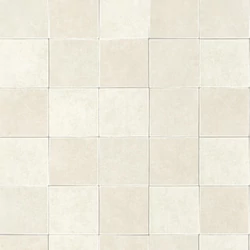 Casadeco Csempe mintás modern bézs vinyl tapéta Zelliges Blanc Albatre 53 cm X 10 m