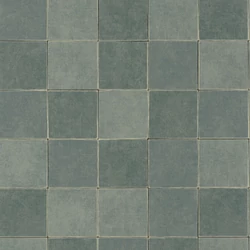 Casadeco Csempe mintás modern szürkés zöld vinyl tapéta Zelliges Bleu Grise 53 cm X 10 m