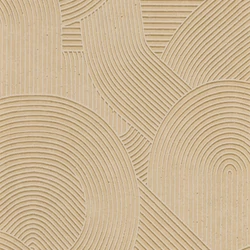 Casadeco 3D hatású modern vonalmintás barna vlies tapéta Jardin Des Pierres Noisette 53 cm X 10 m