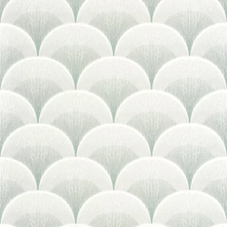 Casadeco Elegáns art deco mandulazöld vlies tapéta Broadway Vert Amande 53 cm X 10 m