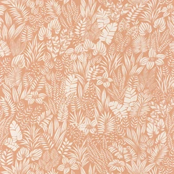 Casadeco Egzotikus levélmintás sárga vinyl tapéta Napa Valley Melon 53 cm X 10 m