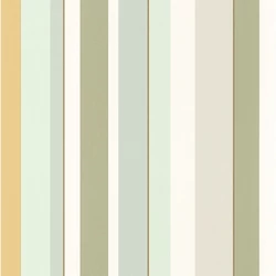 Casadeco Modern csíkos zöld vinyl tapéta Venice Beach Venice Beach 53 cm X 10 m