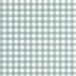 Casadeco Apró kockás kék vlies tapéta Vichy Bleu Orage 53 cm X 10 m