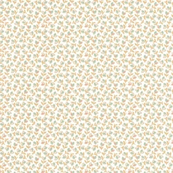 Casadeco Romantikus apró virágos barna vlies tapéta Darwin Tulip Camel/Rose 53 cm X 10 m