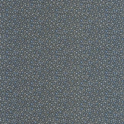 Casadeco Apró virág mintás romantikus sötétkék vlies tapéta Myosotis Bleu Nuit 53 cm X 10 m