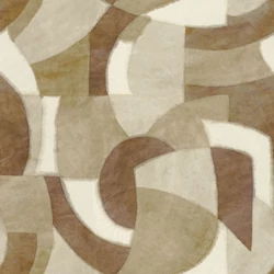 Casadeco Absztrakt mintás barna vlies poszter tapéta Reves De Papier Anthracite 212 cm X 2,5 m