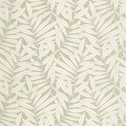 Casadeco Páfrány mintás halványzöld vlies tapéta Preston Vert Amande 53 cm X 10 m