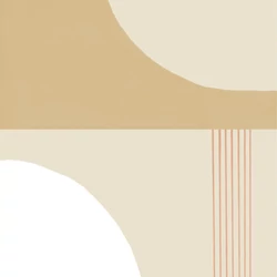 Casadeco Modern absztrakt mintás bézs vlies tapéta Pop Art Naturel 53 cm X 10 m