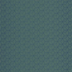 Casadeco Kocka mintás zöld vlies tapéta Connexions Vert Canopee 53 cm X 10 m