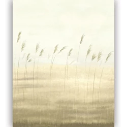 Casadeco Modern Nád mintás zöld vlies poszter tapéta Jonc Des Dunes Ble 200 cm X 2,5 m