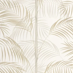 Casadeco Pálmalevél mintás bézs vlies tapéta Le Tout Paris Beige Lin 53 cm X 10 m