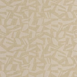 Casadeco Grafikai mintás bézs vinyl tapéta Sanara Beige Lin 53 cm X 10 m
