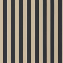 Casadeco vékony csíkos fekete vlies tapéta Elizabeth Noir Fusain 53 cm X 10 m