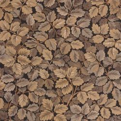 Casadeco levél mintás sötétbarna vlies tapéta Regent's Park Automne 53 cm X 10 m