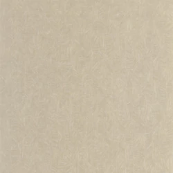Casadeco Modern levélmintás sötét bézs vinyl tapéta Tarrazu Beige Lin 53 cm X 10 m