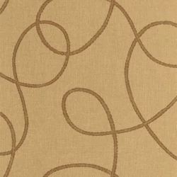 Casadeco Kötél mintás barna vinyl tapéta Pointe Du Raz Ocre 53 cm X 10 m