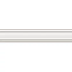 Casadeco klasszikus fehér vlies bordűr La Majestueuse Blanc Antique 8 cm X 6 m