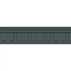 Casadeco Széles olajkék vlies bordűr L'Imperatrice Bleu Petrole 10 cm X 6 m