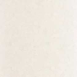 Casadeco hexagon mintás törtfehér vinyl tapéta Meli Blanc Craie 53 cm X 10 m