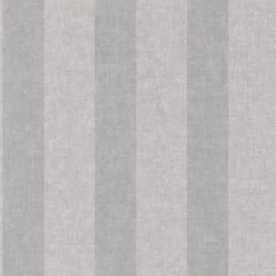 Casadeco Vastag csíkos szürke vinyl tapéta Rivage Alize Gris 53 cm X 10 m