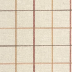 Casadeco Kockás retro piros-bézs vlies tapéta Smooth Grid Burgundy 53 cm X 10 m