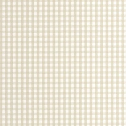 Casadeco Kockás bézs vlies tapéta Gingham Charm Beige Sable 53 cm X 10 m