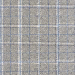 Casadeco Textil hatású kockás kék vlies tapéta Gentle Thread Bleu Denim 53 cm X 10 m