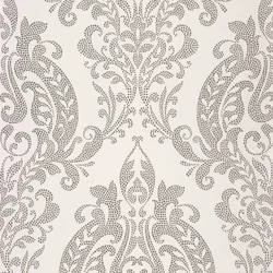 Casadeco Klasszikus damaszt mintás bézs vlies tapéta Quintessence Beige 53 cm X 10 m