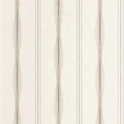 Casadeco Szövethatású modern csíkos bézs vinyl tapéta Variation Blanc Craie 53 cm X 10 m
