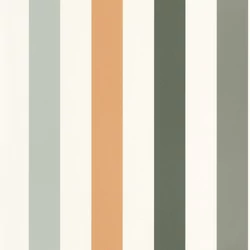 Caselio Csíkos zöld vinyl tapéta Stay Positive Kaki 53 cm X 10 m
