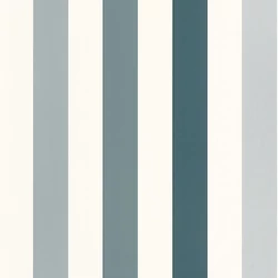 Caselio Csíkos kék vinyl tapéta Stay Positive Bleu Canard 53 cm X 10 m