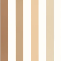 Caselio Csíkos barna vlies tapéta Se Cacher Beige Camel 53 cm X 10 m