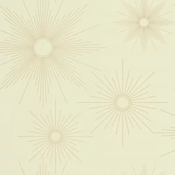 Caselio Napmintás elegáns zöld vinyl tapéta William Vert Amande Or 53 cm X 10 m