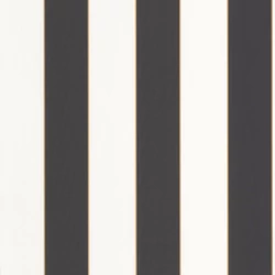 Caselio Elegáns csíkos fekete-fehér vinyl tapéta arany széllel Moonlight Golden Lines Noir Or 53 cm X 10 m