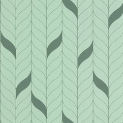 Caselio hullám mintás modern szürkés zöld vinyl tapéta Manille Vert de Gris 53 cm X 10 m