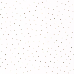 Caselio Pöttyös fehér-arany vlies tapéta Danse Blanc Dore 53 cm X 10 m