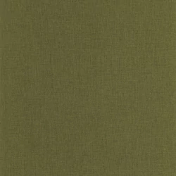 Caselio Lenvászon hatású keki zöld vinyl tapéta Uni Mat Vert Kaki 53 cm X 10 m