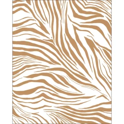 Caselio Zebracsíkos bézs vlies poszter tapéta Zebra Blanc Beige 200 cm X 2,5 m