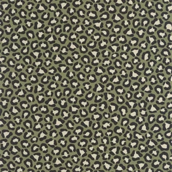 Caselio Leopárd mintás keki zöld vlies tapéta Sumatra Kaki 53 cm X 10 m