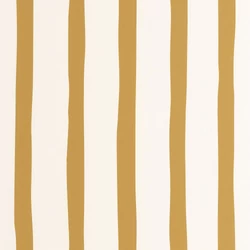Caselio Csíkos sárga vlies tapéta Barito Curry 53 cm X 10 m