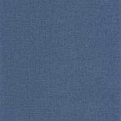 Caselio Szövethetású kék vinyl tapéta Uni Mat Bleu Indigo 53 cm X 10 m