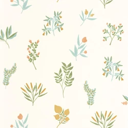 Caselio Fűszernövényes színes vinyl tapéta Multicouleurs Luck 53 cm X 10 m